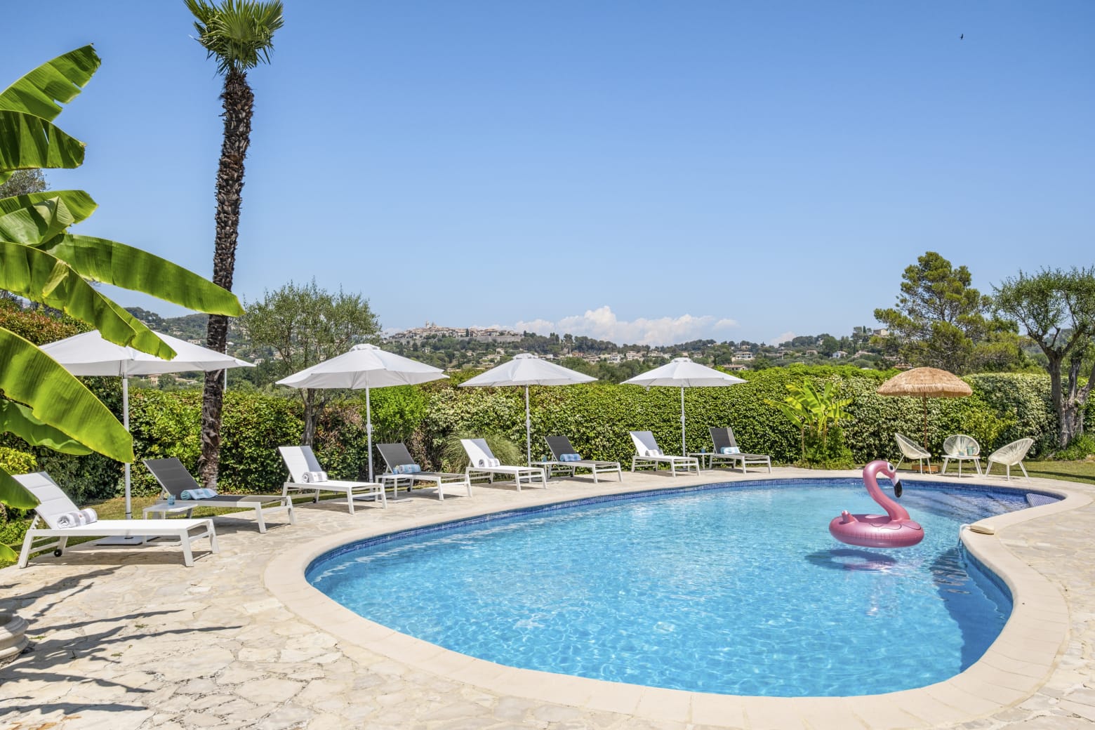 Swimming pool and surrounding area